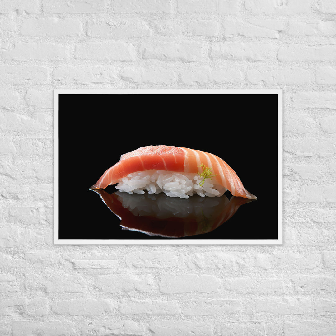 Nigiri Sushi Framed poster 🤤 from Yumify.AI