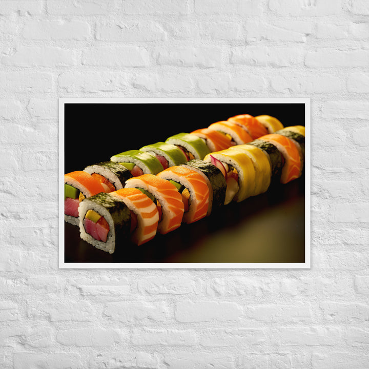 Maki Sushi Framed poster 🤤 from Yumify.AI