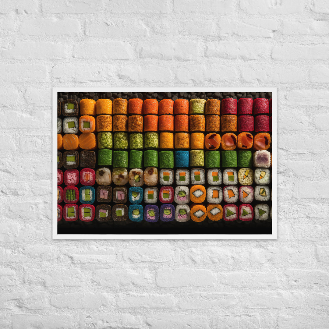 Maki Sushi Framed poster 🤤 from Yumify.AI