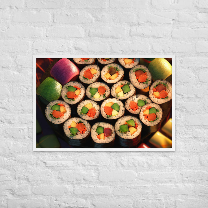 Maki Sushi Framed poster 🤤 from Yumify.AI