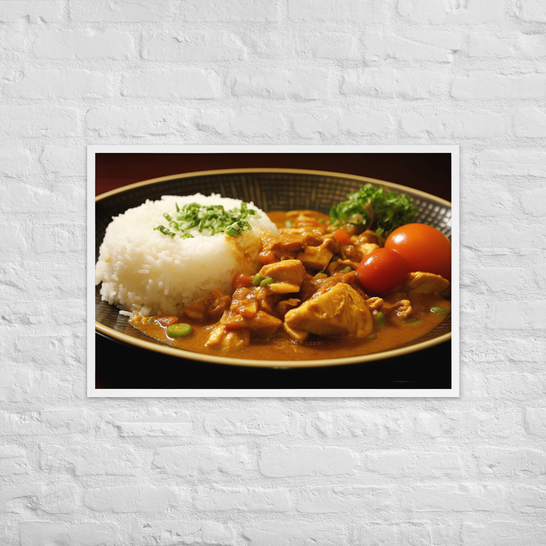 Japanese Curry Framed poster 🤤 from Yumify.AI