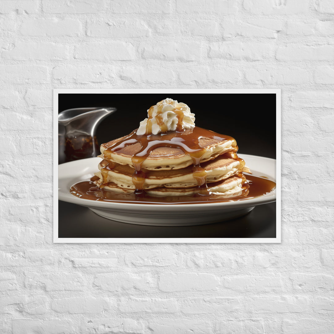 Buttermilk Pancakes Framed poster 🤤 from Yumify.AI