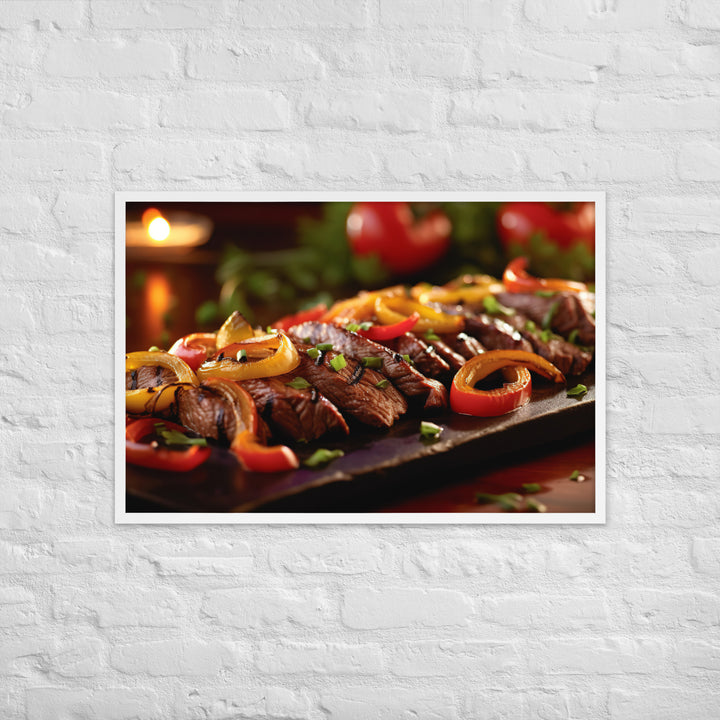 Skirt Steak Framed poster 🤤 from Yumify.AI