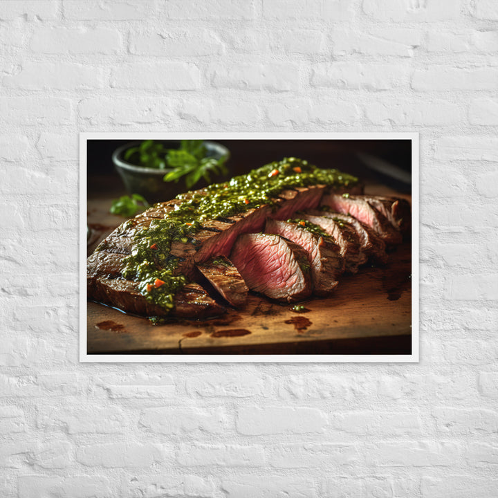 Flank Steak Framed poster 🤤 from Yumify.AI