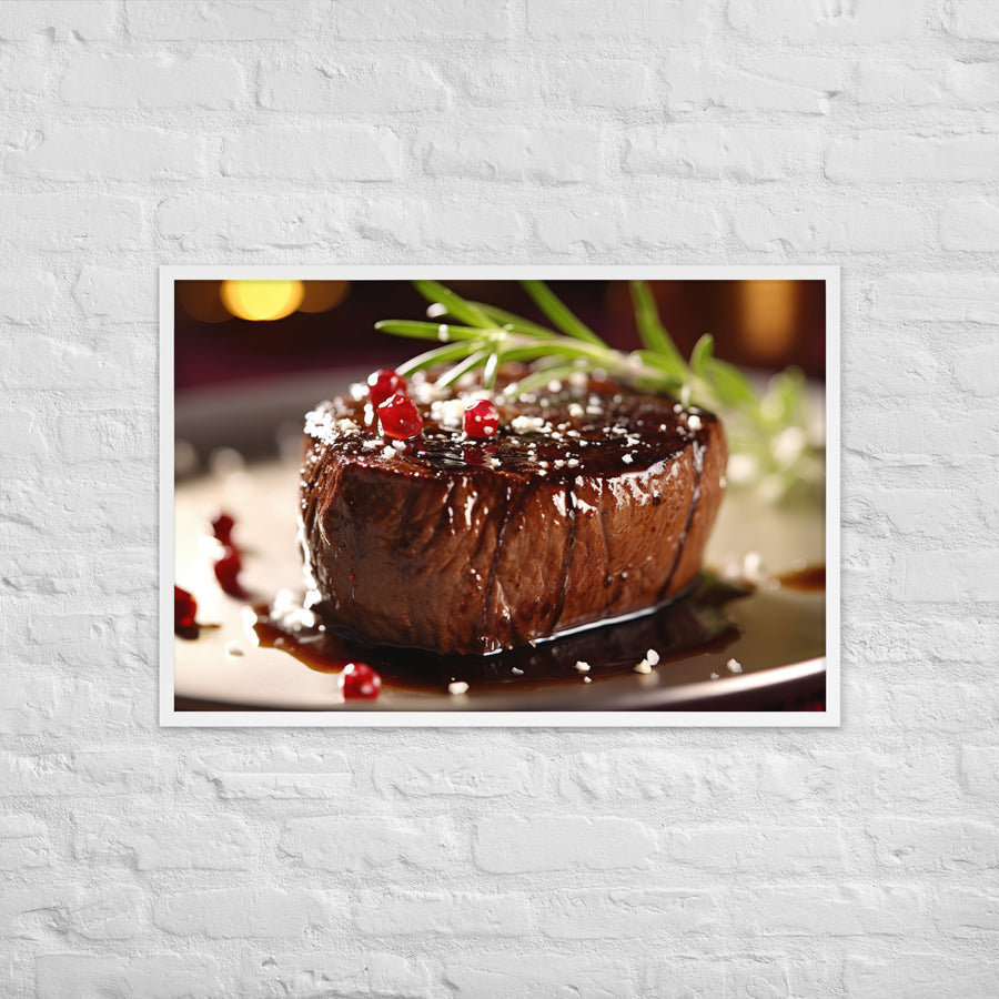 Filet Mignon Framed poster 🤤 from Yumify.AI