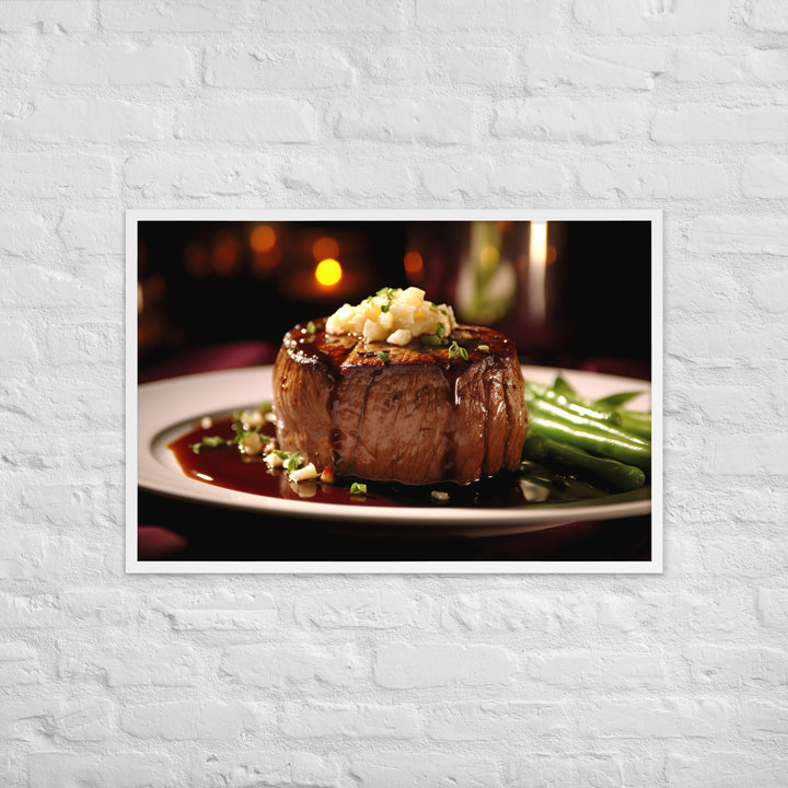 Filet Mignon Framed poster 🤤 from Yumify.AI