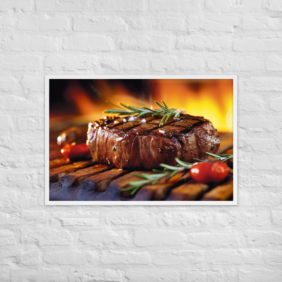 Australian Outback Steak Framed poster 🤤 from Yumify.AI