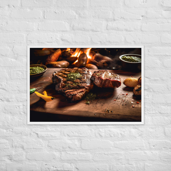 Argentinean Asado Framed poster 🤤 from Yumify.AI