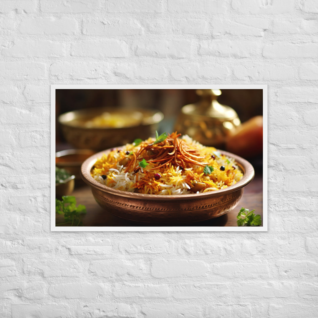 Sindhi Biryani Framed poster 🤤 from Yumify.AI