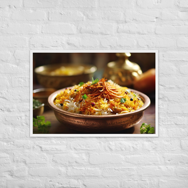 Sindhi Biryani Framed poster 🤤 from Yumify.AI