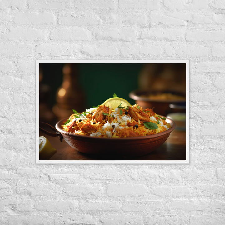 Malabar Biryani Framed poster 🤤 from Yumify.AI