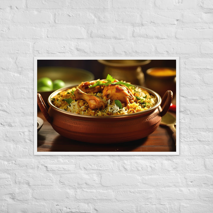 Kolkata Biryani Framed poster 🤤 from Yumify.AI