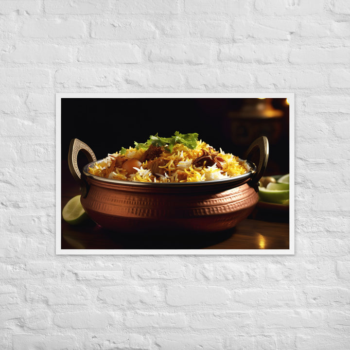 Dum Biryani Framed poster 🤤 from Yumify.AI