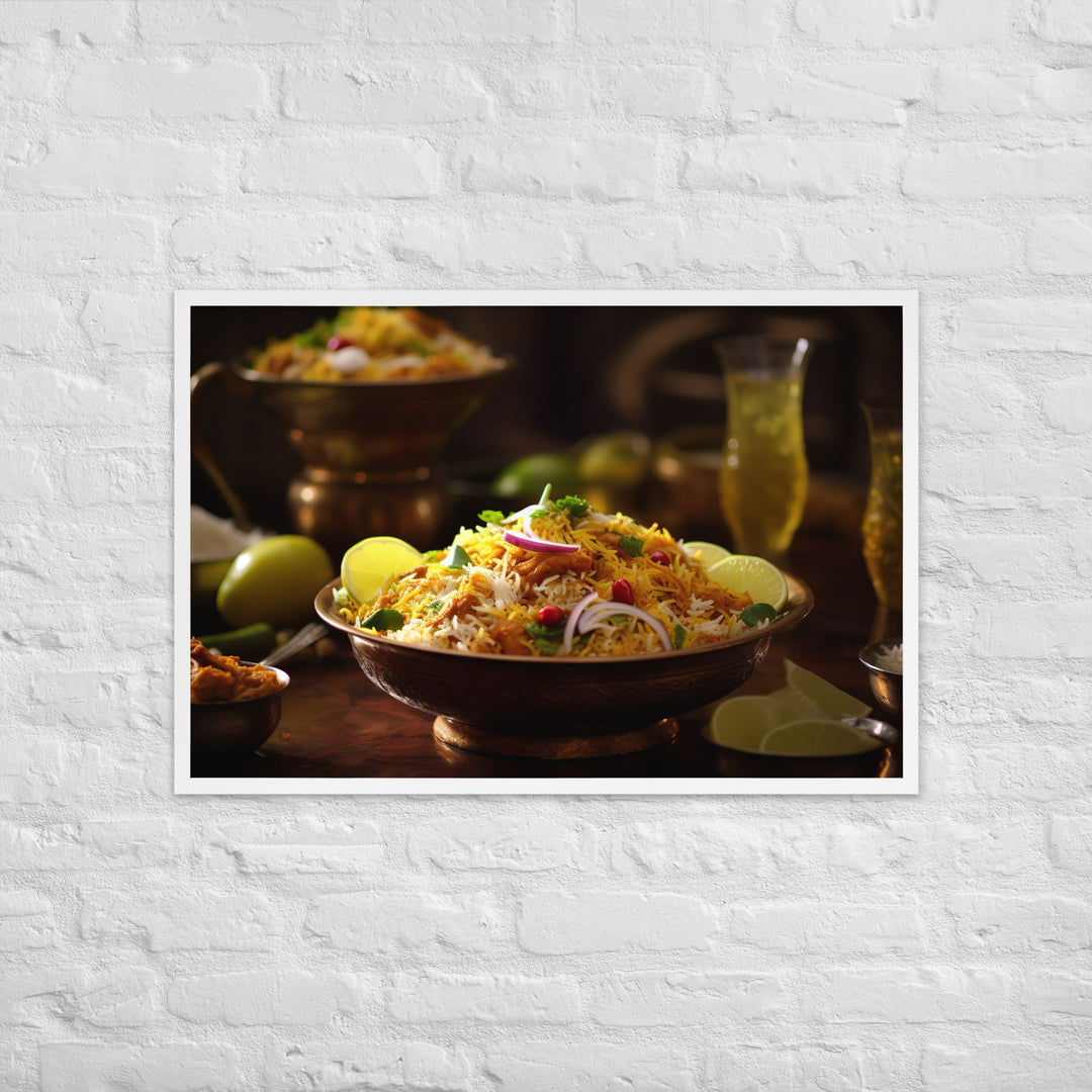 Bombay Biryani Framed poster 🤤 from Yumify.AI