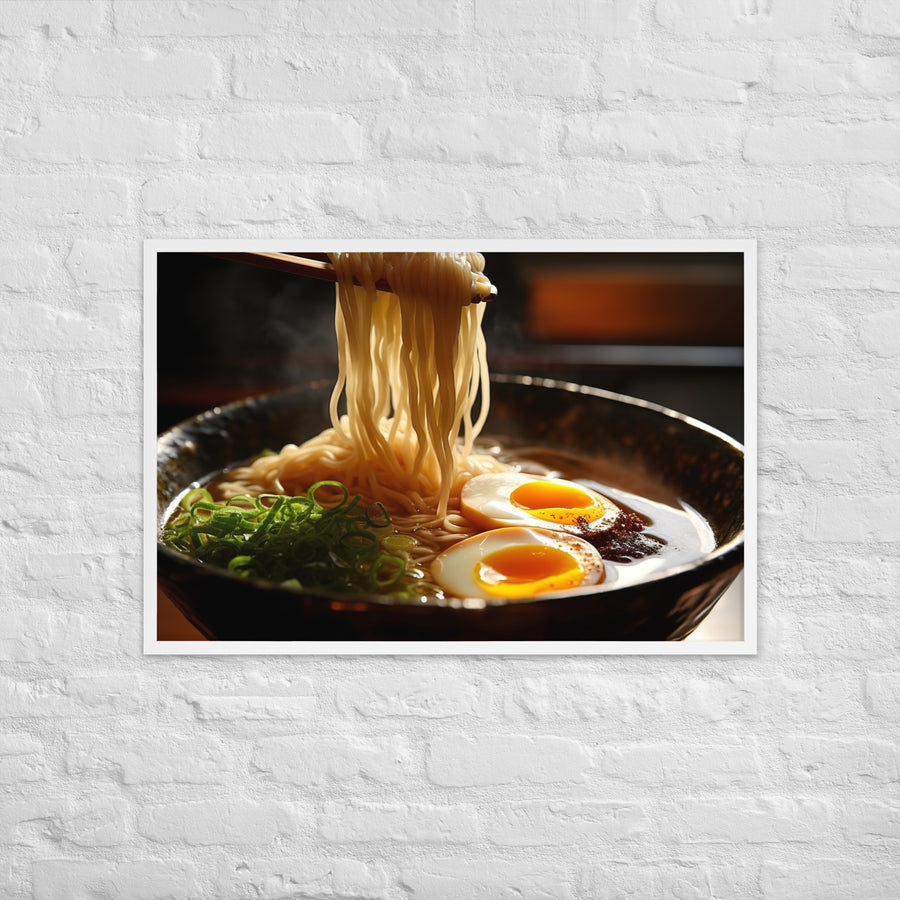 Tsukemen Framed poster 🤤 from Yumify.AI