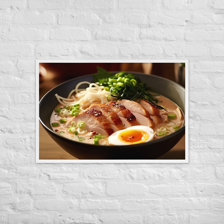 Tonkotsu Ramen Framed poster 🤤 from Yumify.AI