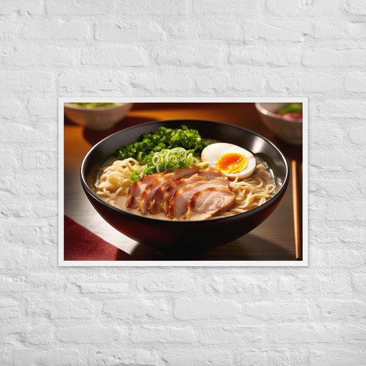 Tonkotsu Ramen Framed poster 🤤 from Yumify.AI