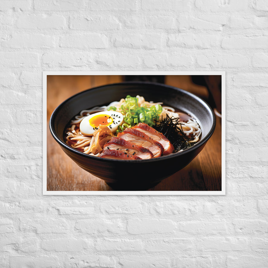 Shoyu Ramen Framed poster 🤤 from Yumify.AI