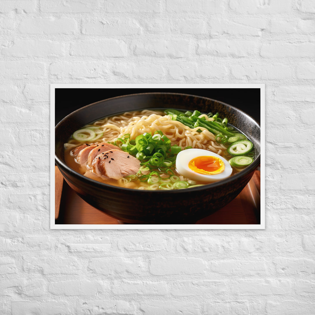 Miso Ramen Framed poster 🤤 from Yumify.AI