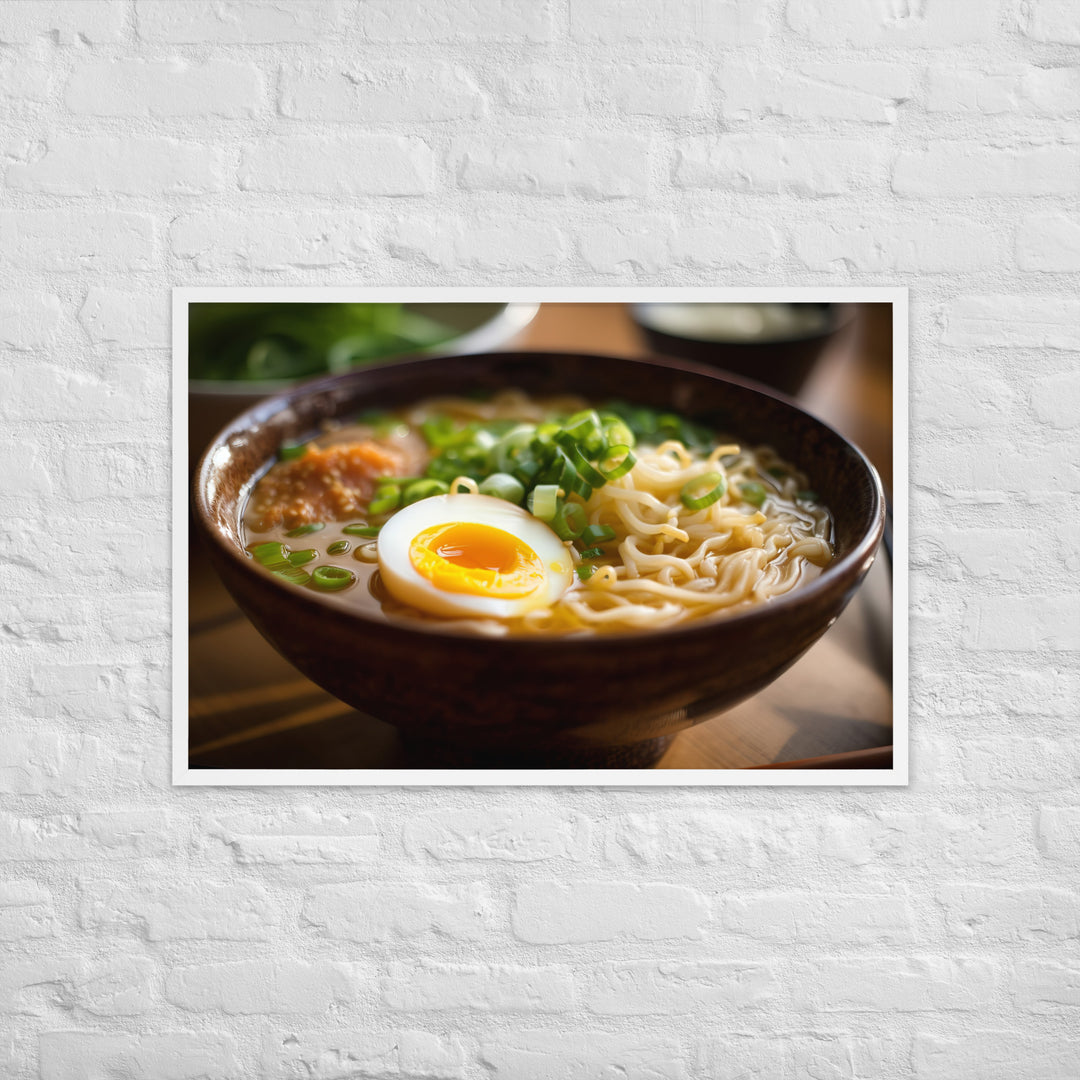 Miso Ramen Framed poster 🤤 from Yumify.AI