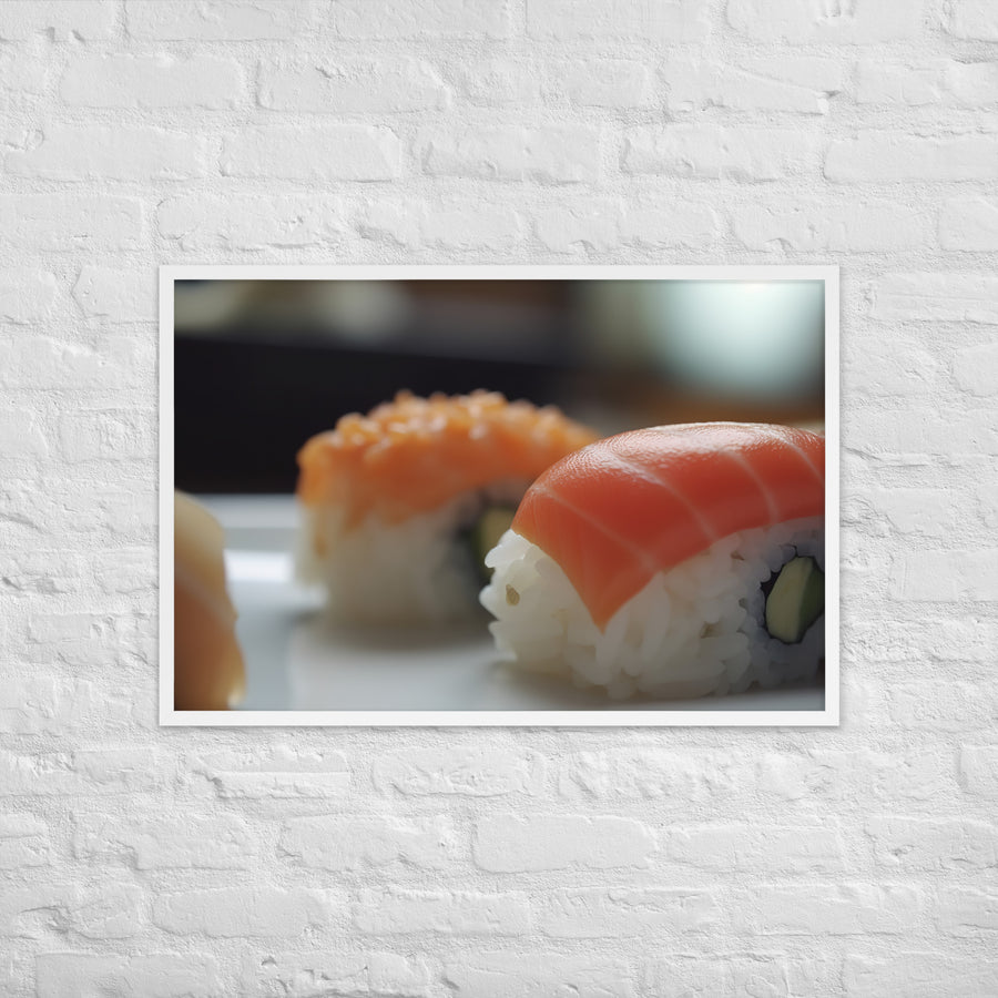 Sushi Framed poster 🤤 from Yumify.AI