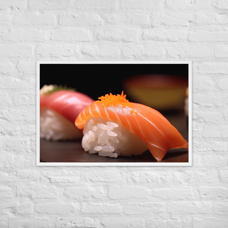 Sushi Framed poster 🤤 from Yumify.AI