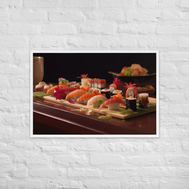 Sushi Framed poster 🤤 from Yumify.AI