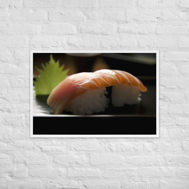 Nigiri Sushi Framed poster 🤤 from Yumify.AI