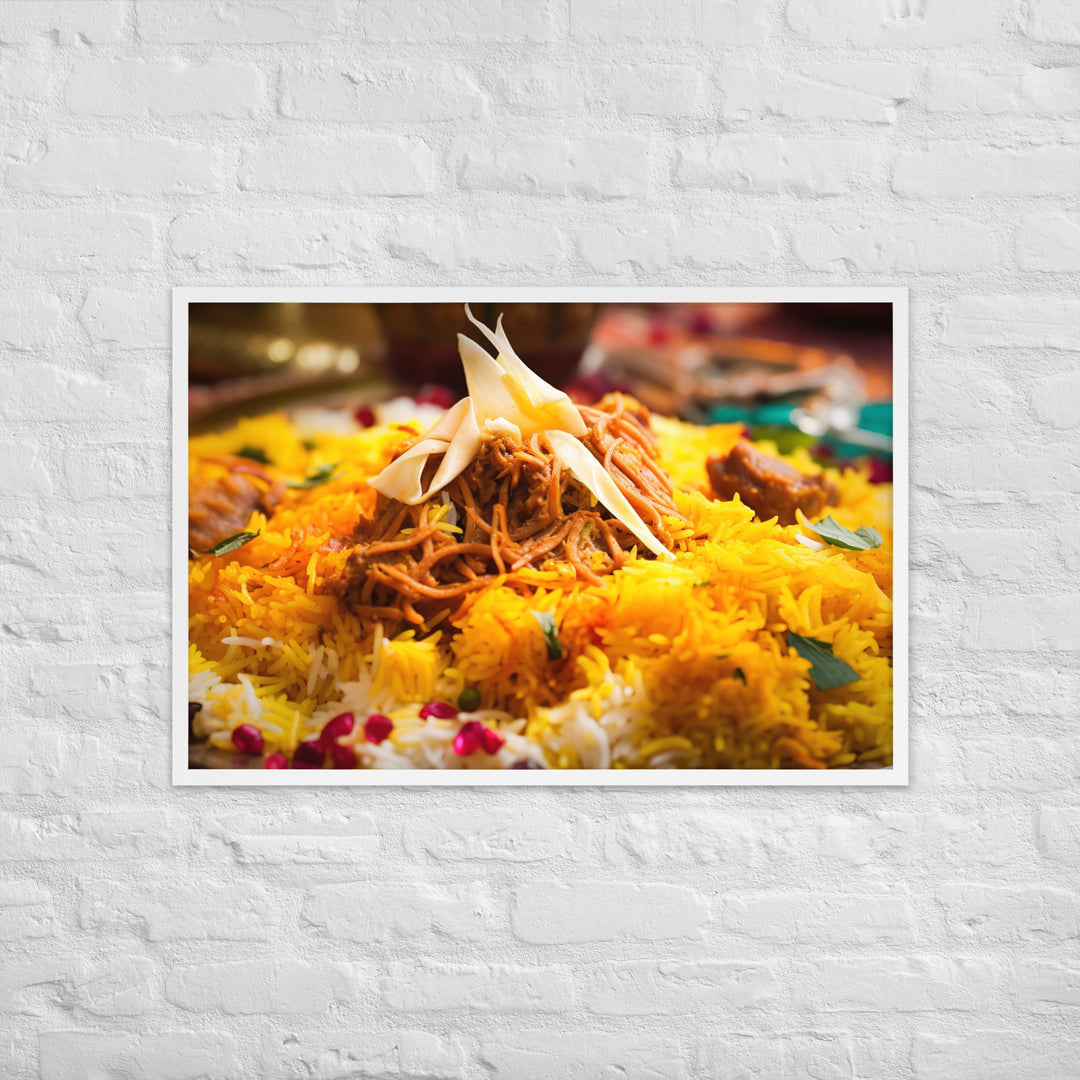 Biryani Framed poster 🤤 from Yumify.AI