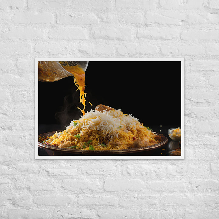 Biryani Framed poster 🤤 from Yumify.AI