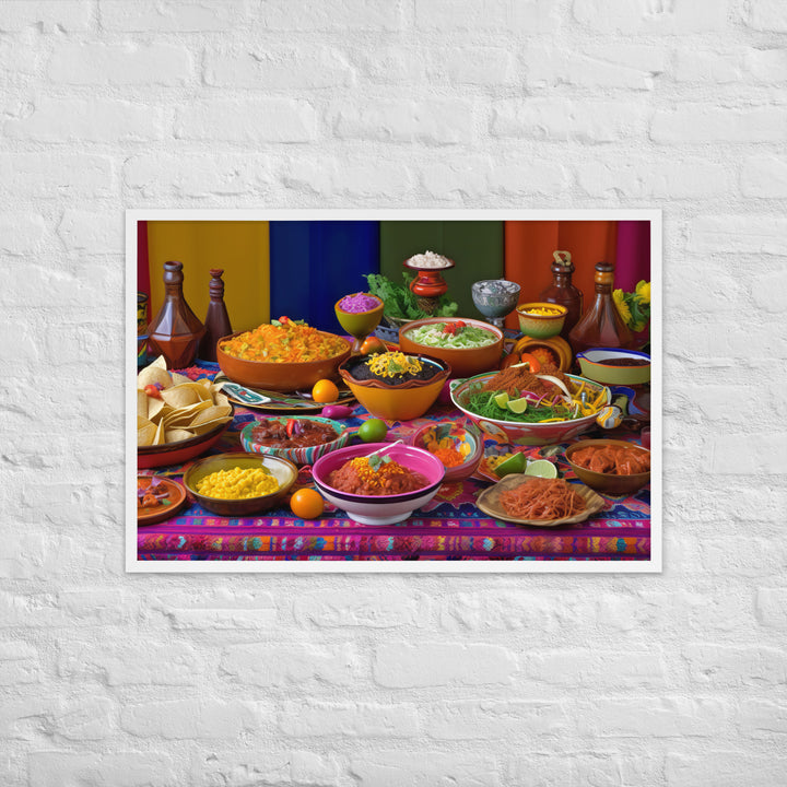 Taco Fiesta Framed poster 🤤 from Yumify.AI