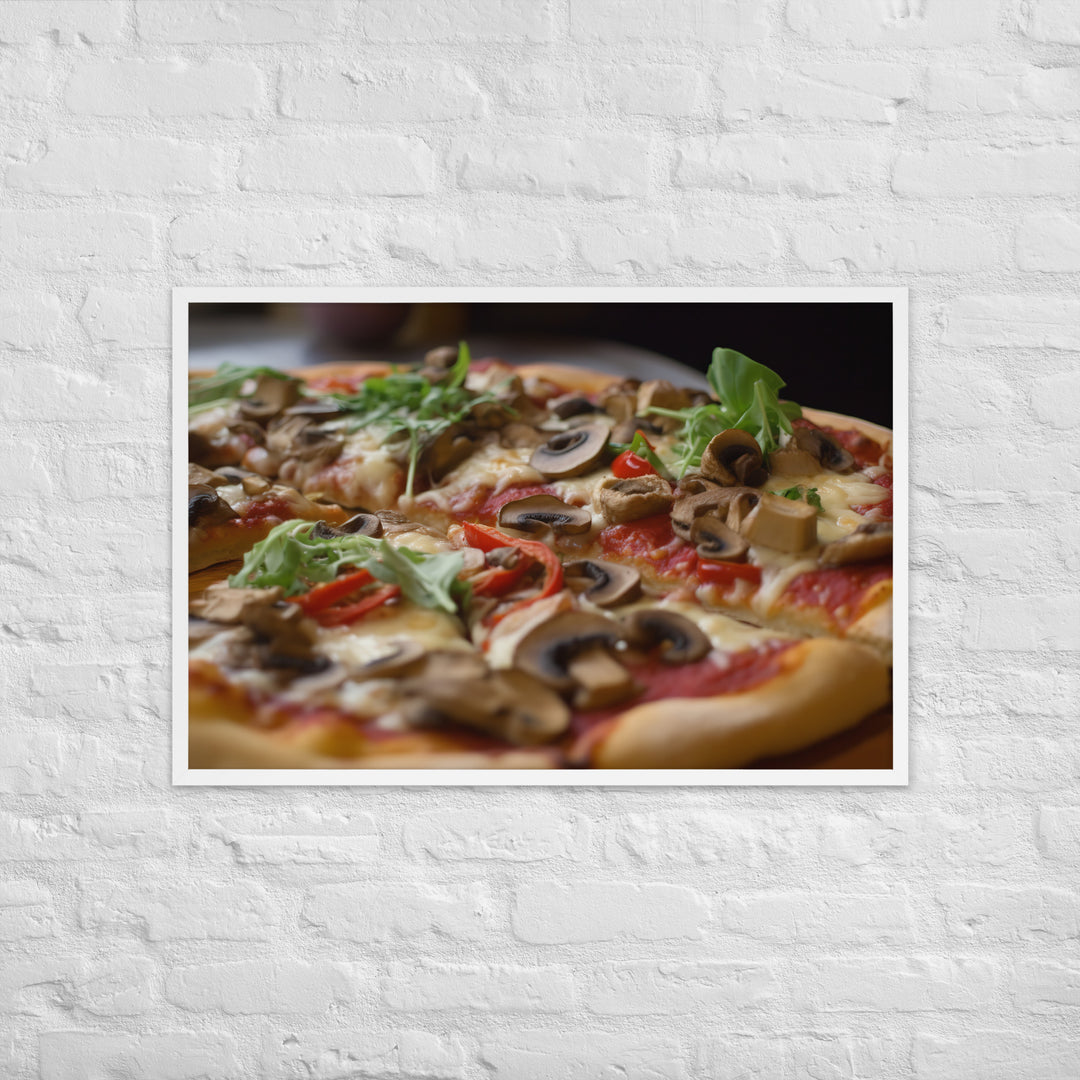 Pizza Framed poster 🤤 from Yumify.AI