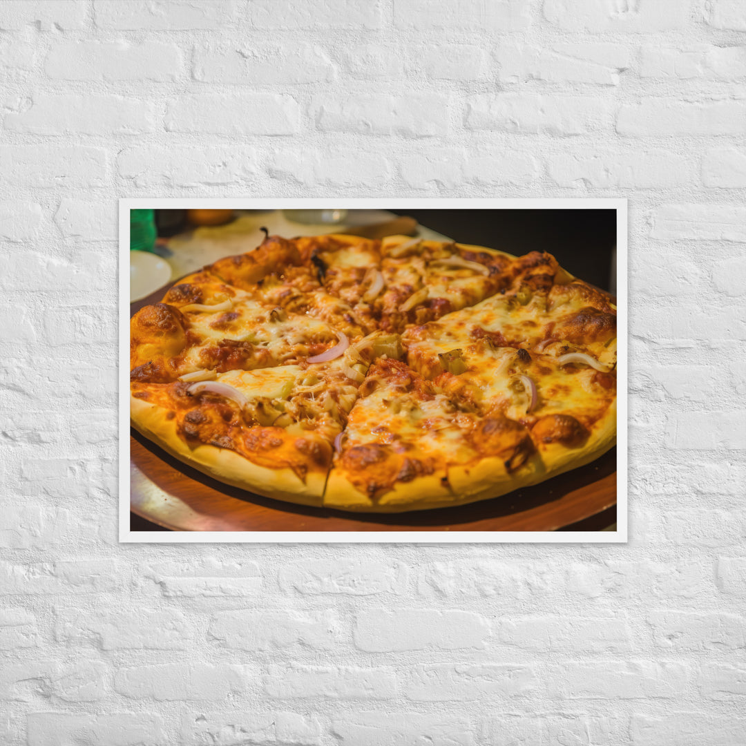 Pizza Framed poster 🤤 from Yumify.AI