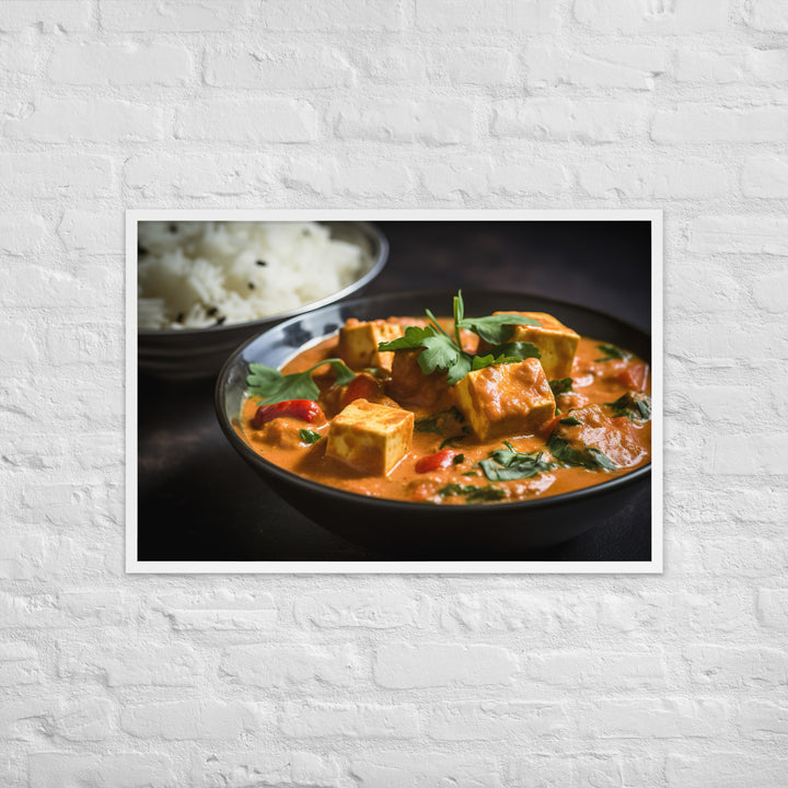 Paneer Curry Framed poster 🤤 from Yumify.AI