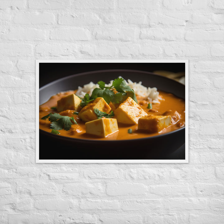 Paneer Curry Framed poster 🤤 from Yumify.AI