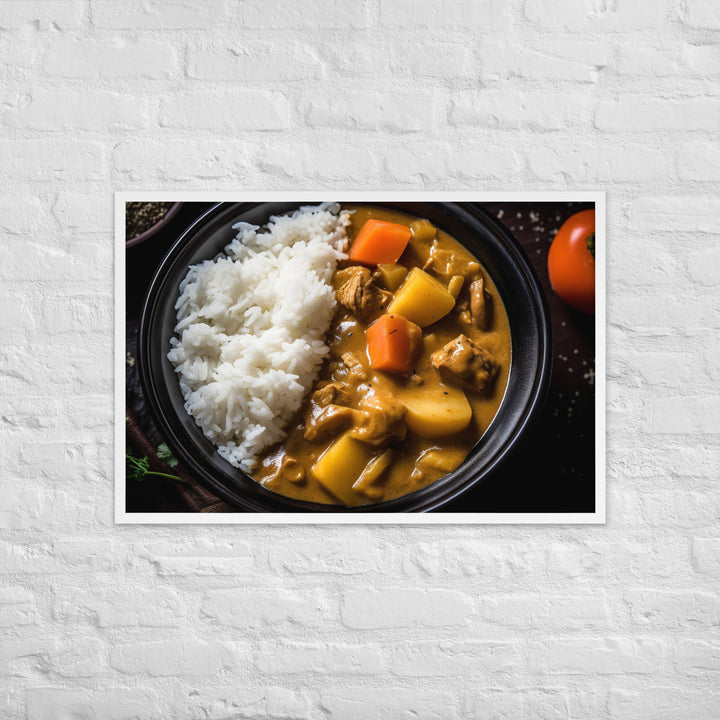 Japanese Curry Framed poster 🤤 from Yumify.AI