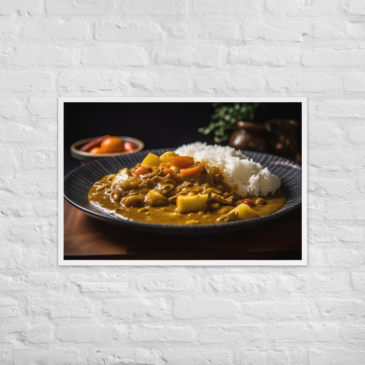 Japanese Curry Framed poster 🤤 from Yumify.AI