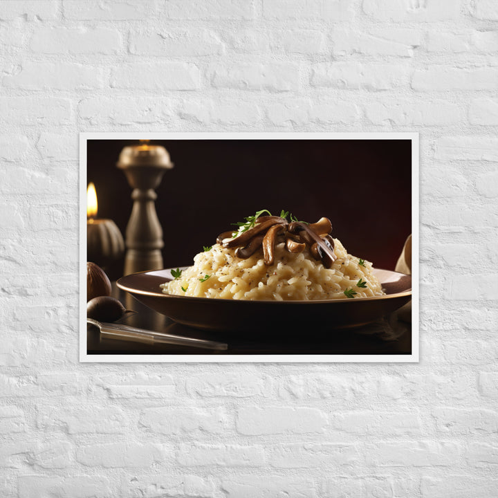 Truffle Risotto Framed poster 🤤 from Yumify.AI