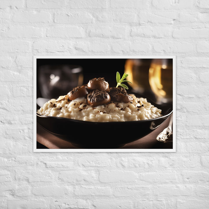 Truffle Risotto Framed poster 🤤 from Yumify.AI