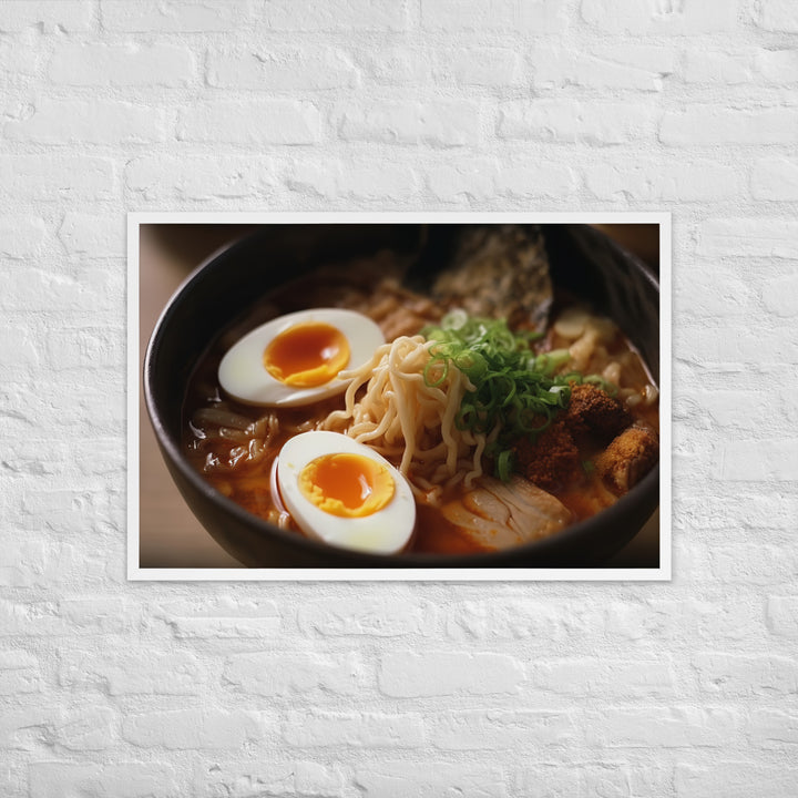 Kimchi Ramen Framed poster 🤤 from Yumify.AI