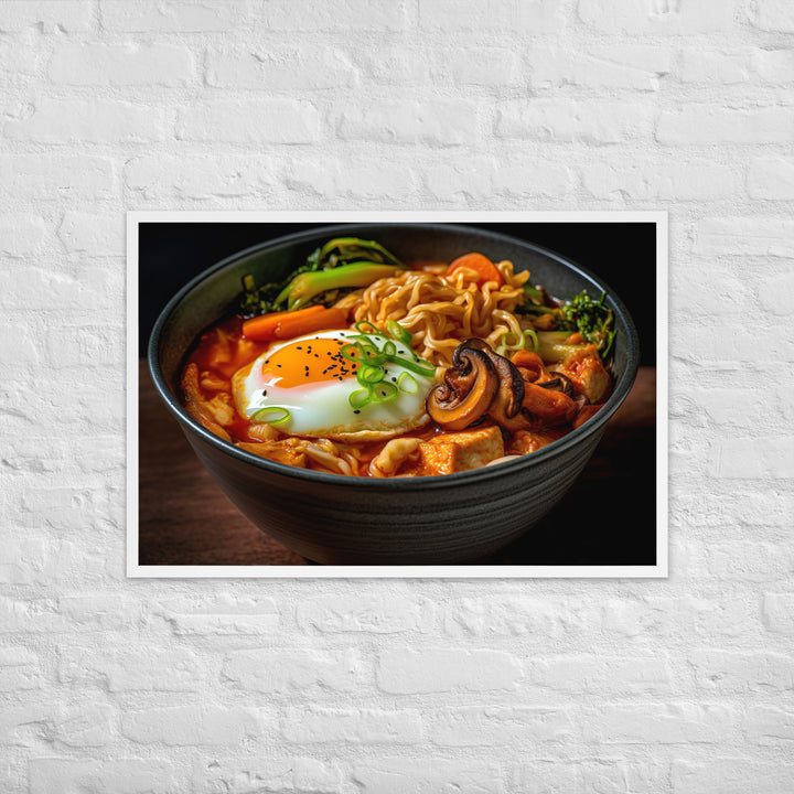 Kimchi Ramen Framed poster 🤤 from Yumify.AI