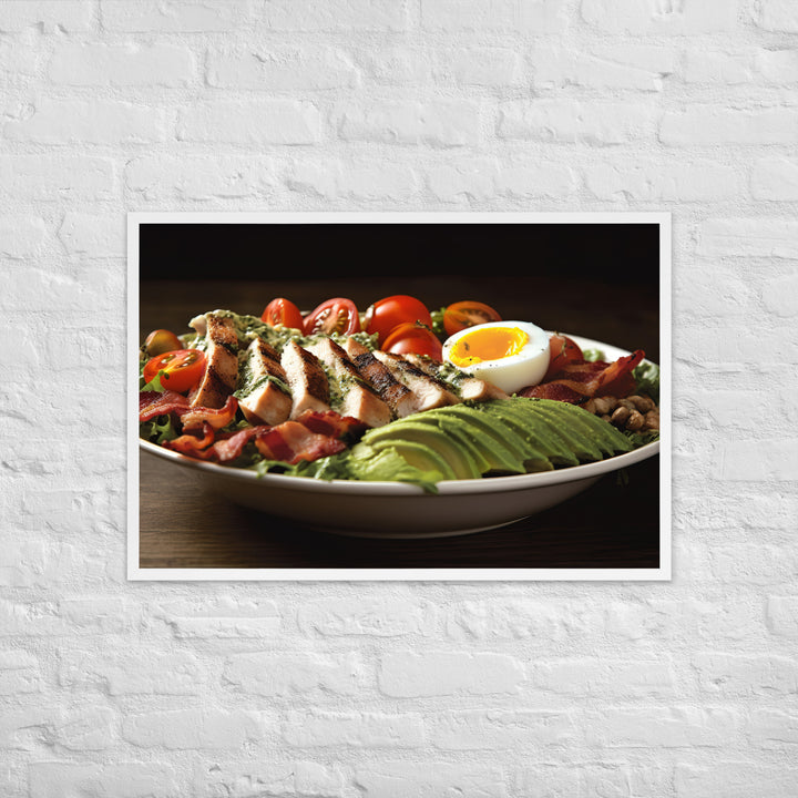 Cobb Salad Framed poster 🤤 from Yumify.AI