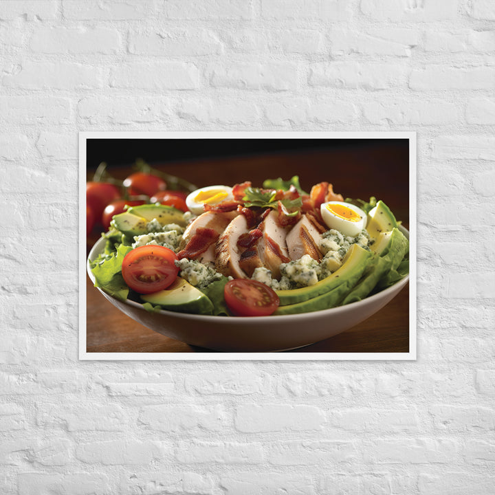 Cobb Salad Framed poster 🤤 from Yumify.AI