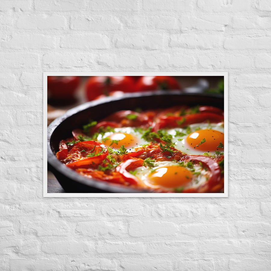 Menemen Framed poster 🤤 from Yumify.AI