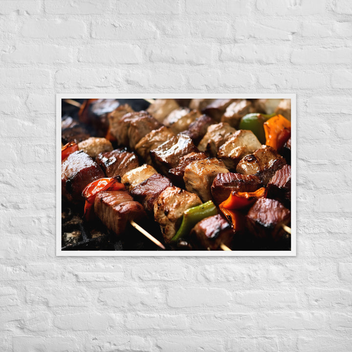 Kebab Framed poster 🤤 from Yumify.AI