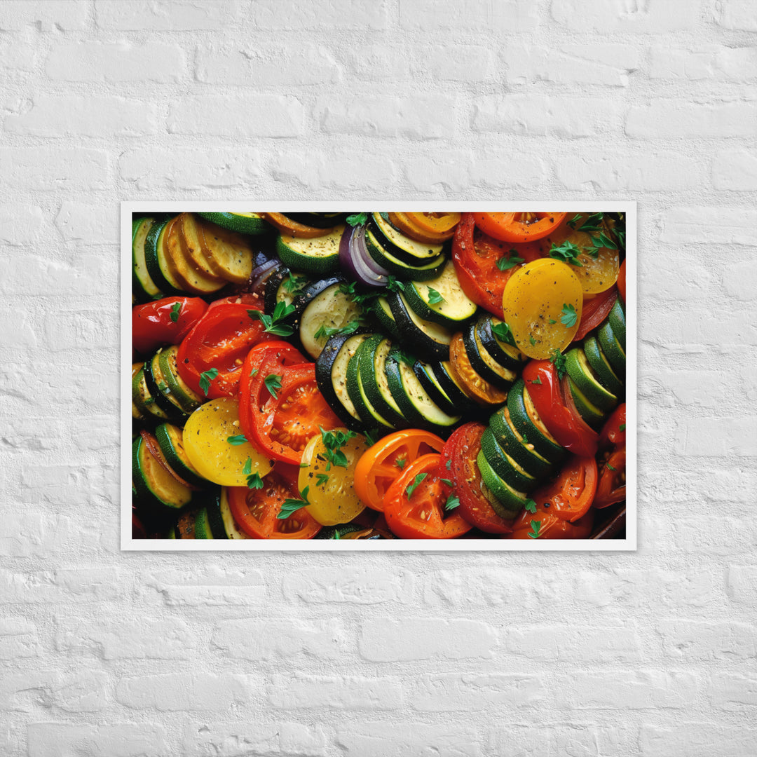 Ratatouille Framed poster 🤤 from Yumify.AI