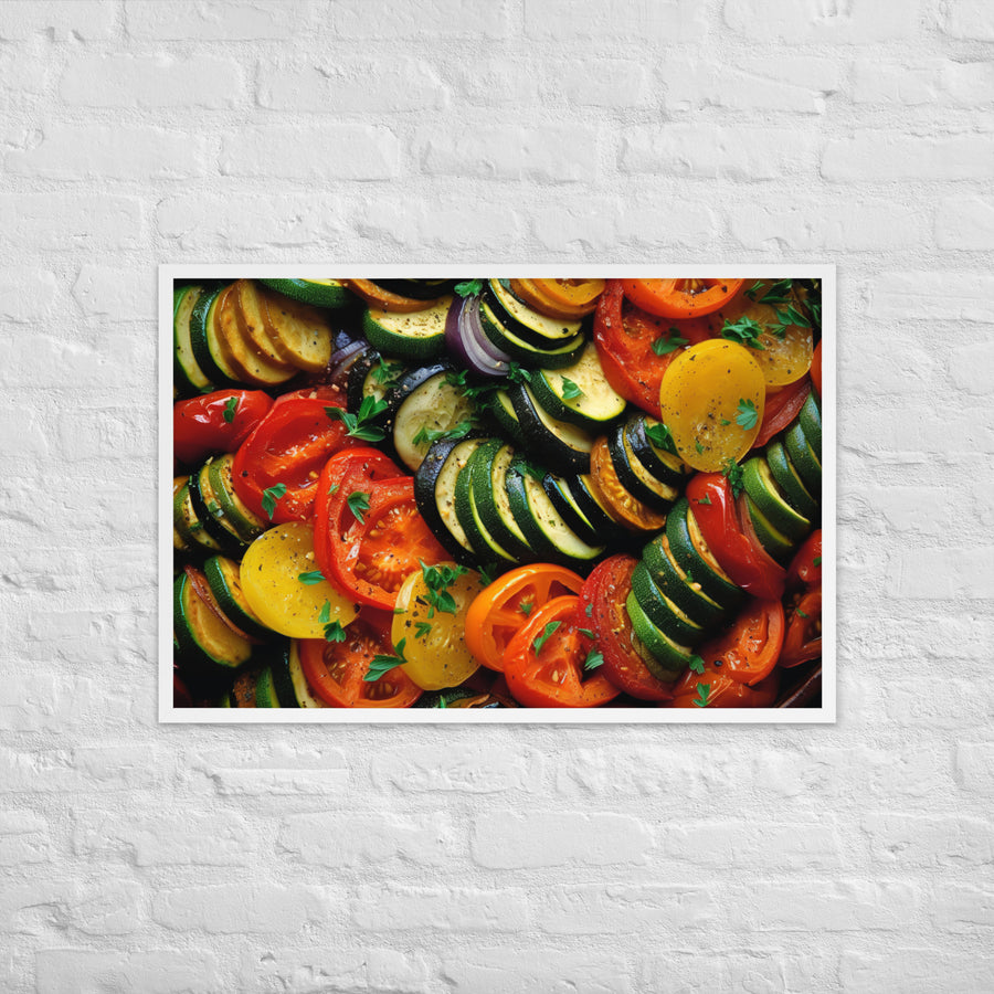 Ratatouille Framed poster 🤤 from Yumify.AI