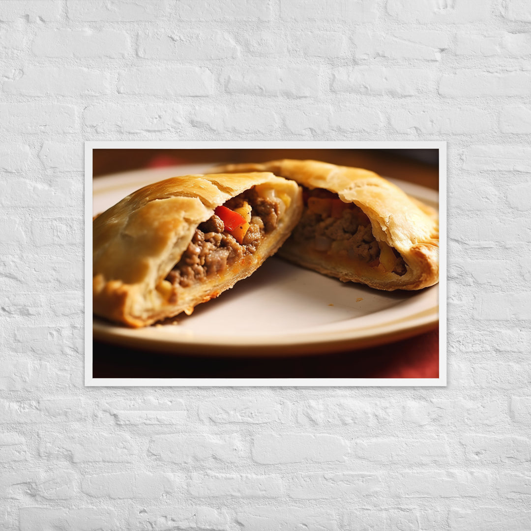 Cornish Pasty Framed poster 🤤 from Yumify.AI