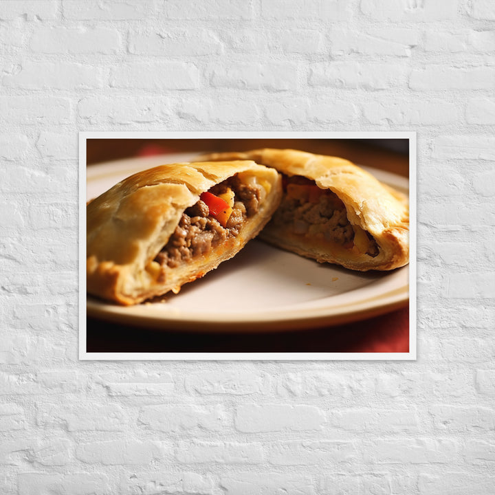 Cornish Pasty Framed poster 🤤 from Yumify.AI