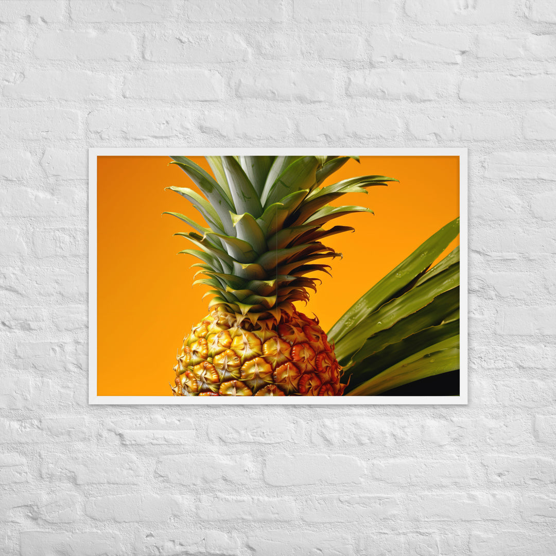 Pineapple Framed poster 🤤 from Yumify.AI